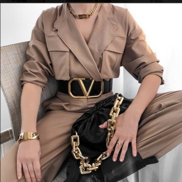 Zara Long Jumpsuit with Pockets - Picture 8 of 16